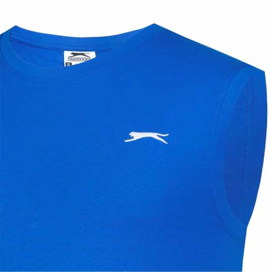 Slazenger Mens Vest Royal Blue Мъжко облекло за едри хора