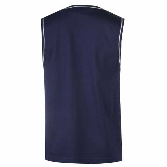 Slazenger Mens Vest Морска синьо Мъжко облекло за едри хора