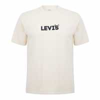 Levis Varsity Circle T-Shirt Блиц Пясък HL Tshirts under 20