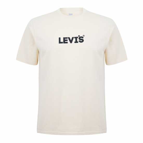 Levis Varsity Circle T-Shirt Блиц Пясък HL Tshirts under 20