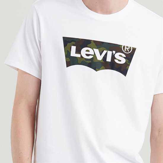 Levis Varsity Circle T-Shirt Бяло BW Infil Tshirts under 20