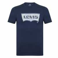 Levis Varsity Circle T-Shirt Нави Голям BW Tshirts under 20