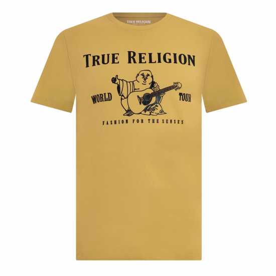 True Religion Тениска Buddha T Shirt Антилопа Tshirts under 20