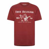 True Religion Тениска Buddha T Shirt Крава кожа Tshirts under 20