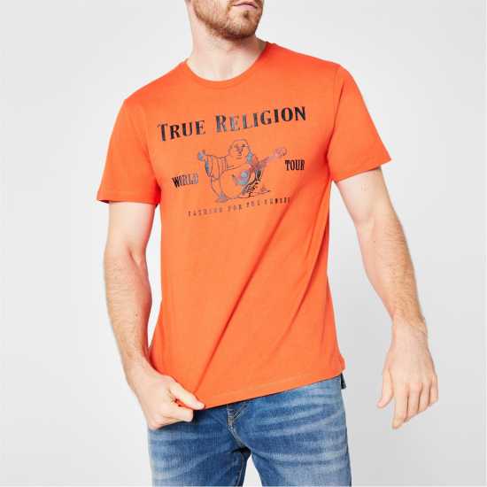 True Religion Тениска Buddha T Shirt Кои Tshirts under 20