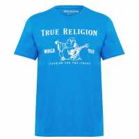 True Religion Тениска Buddha T Shirt Сапфир Tshirts under 20