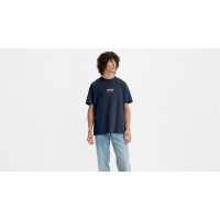 Levis Cactus Serif Logo T-Shirt Спортно Синьо Tshirts under 20