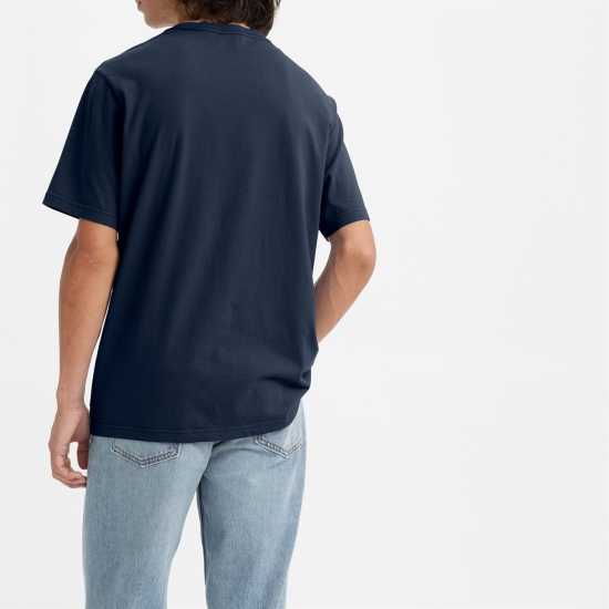 Levis Cactus Serif Logo T-Shirt Спортно Синьо Tshirts under 20