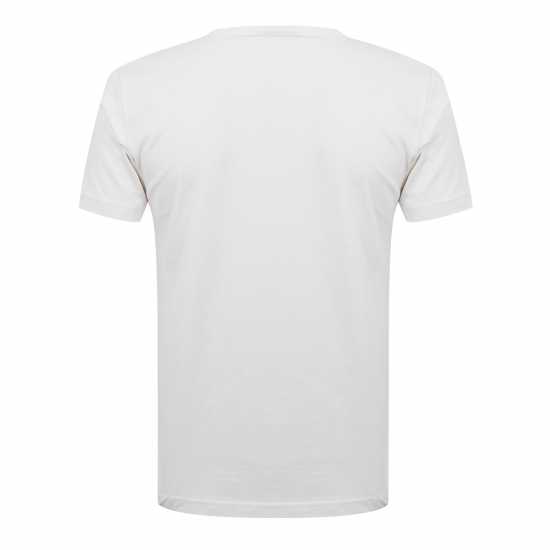 Тениска Champion Reverse Weave Small Logo T Shirt Оф бяло Мъжки ризи