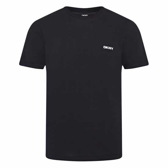 Dkny Мъжка Риза 3 Pack Short Sleeve T-Shirt Mens Black 