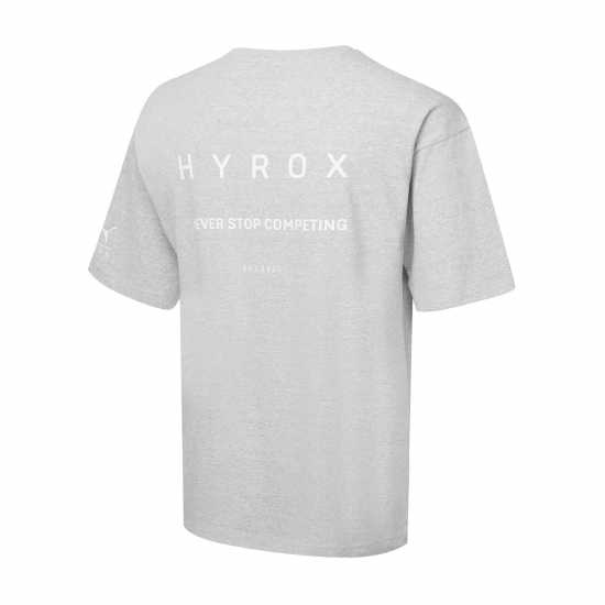 Puma Мъжка Риза X Hyrox World 0S Tee T-Shirt Mens Пума Сиво Дрехи за мъже от Puma