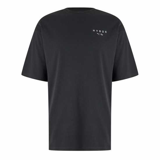 Puma Мъжка Риза X Hyrox World 0S Tee T-Shirt Mens Черно Пума Дрехи за мъже от Puma