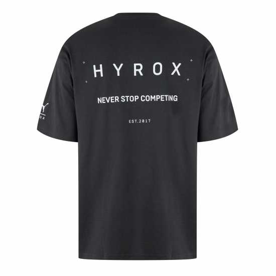 Puma Мъжка Риза X Hyrox World 0S Tee T-Shirt Mens Черно Пума Дрехи за мъже от Puma