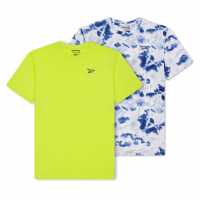 Reebok 2Pk Td Set Jn99 Жълто Тоник Детски тениски и фланелки