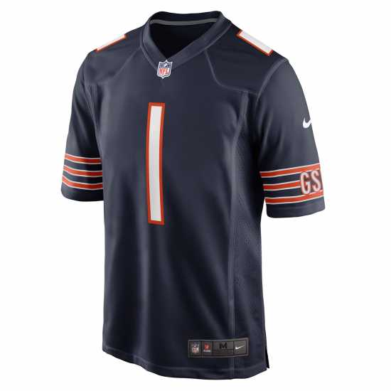 Nike Nfl Hg Js P Sn99 Чикаго мечове Мъжко облекло за едри хора