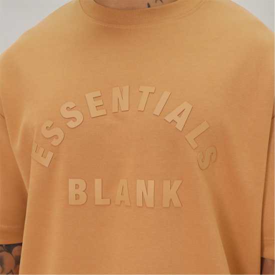 Blank Essentials Arch Hd Print T-Shirt Вълна Мъжки ризи