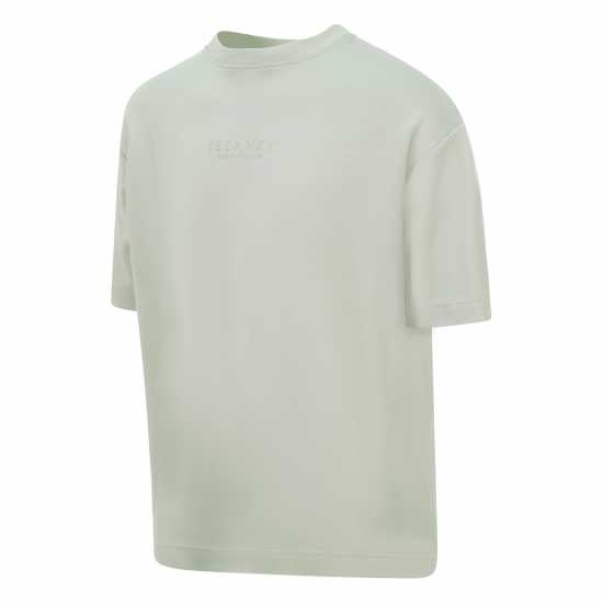 Blank Essentials Tonal Puff Print T-Shirt Шафран Мъжки ризи