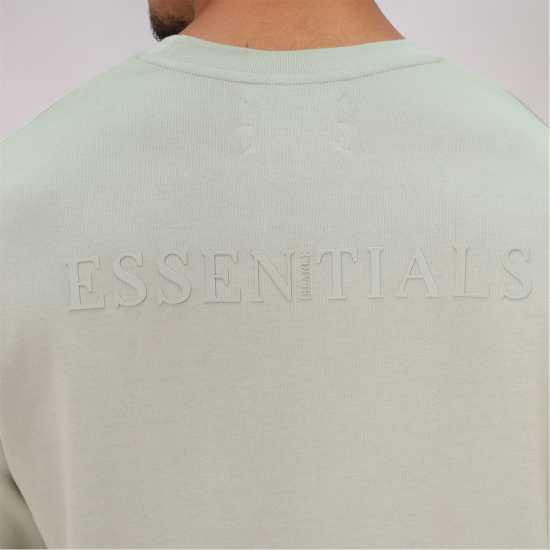 Blank Essentials Tonal Puff Print T-Shirt Шафран Мъжки ризи