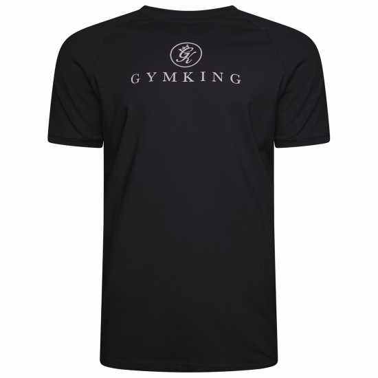 Gym King Pro Jersey Tee Черно Мъжки ризи