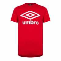 Umbro Rspns Logo T 99 Оранжево-червено 