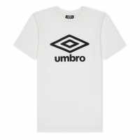 Umbro Rspns Logo T Jn99 White Детски тениски и фланелки