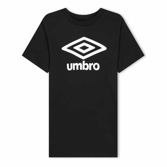 Umbro Rspns Logo T Jn99 Black Детски тениски и фланелки