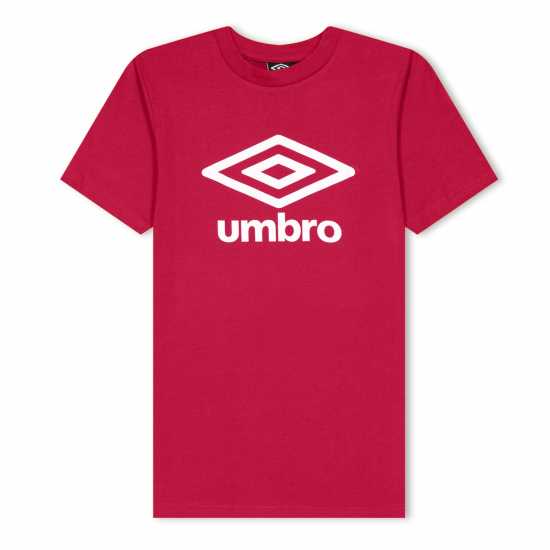 Umbro Rspns Logo T Jn99 Biking Red Детски тениски и фланелки