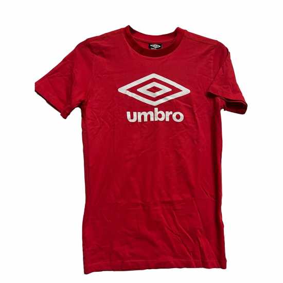 Umbro Rspns Logo T Jn99 Оранжево-червено Детски тениски и фланелки