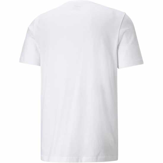 Puma Мъжка Риза Ess Small Logo Tee T-Shirt Mens Пума Бяло 