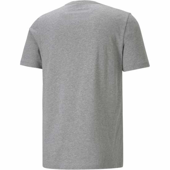 Puma Мъжка Риза Ess Small Logo Tee T-Shirt Mens Мед Гри Хеа 