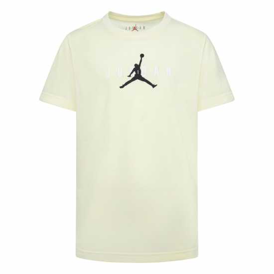 Тениска Момчета С Щампа Air Jordan Longline Graphic T Shirt Junior Boys Legend Sand Детски тениски и фланелки