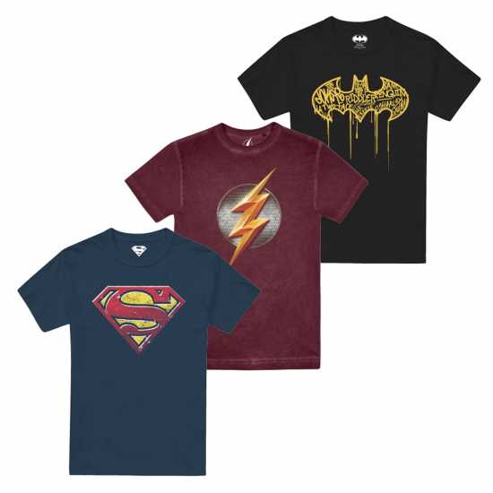 Dc Comics Comics Tees 3Pk  