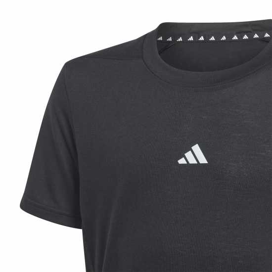 Adidas Training Aeroready T-Shirt Kids Черно/сребро 