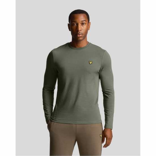 Lyle And Scott Lyle Lng Slve Top Sn99  Tshirts under 20