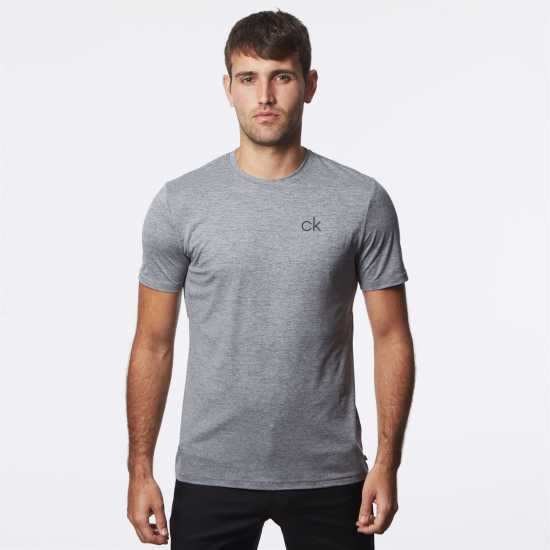 Calvin Klein Golf Klein Golf Newport Tee Mens Сребърно Мъжки ризи