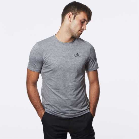 Calvin Klein Golf Klein Golf Newport Tee Mens Сребърно Мъжки ризи