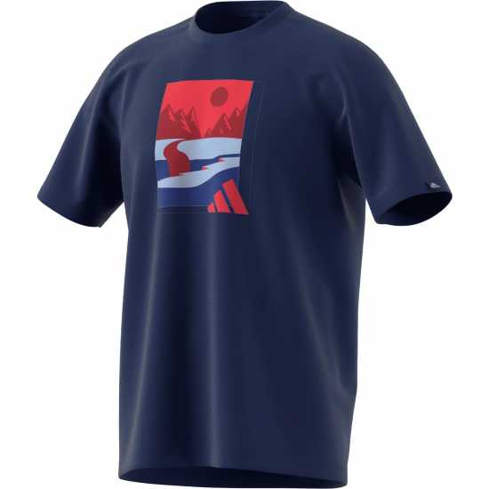 Adidas Мъжка Риза Graphic Logo T-Shirt Mens  