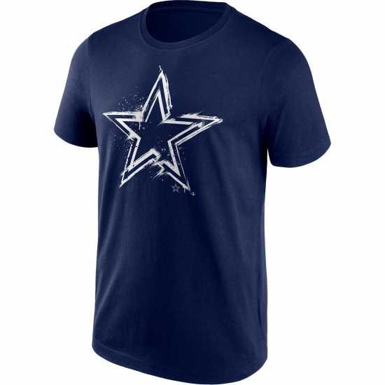 Nfl Splatter Tee Unisex Adults Далас Каузинс Мъжки ризи