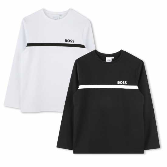 Hugo Boss Boss 2-Pack Logo T-Shirt Junior Boys  