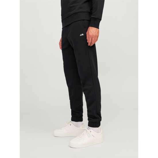 Jj Rebel Logo Sweat Pant Черно Мъжко облекло за едри хора