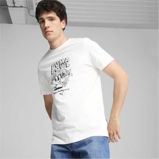 Puma Мъжка Риза Graphics Bowl Tee T-Shirt Mens  