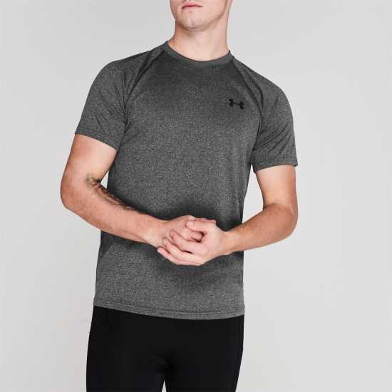 Under Armour Мъжка Тениска Armour Tech Short Sleeves T Shirt Mens  Атлетика