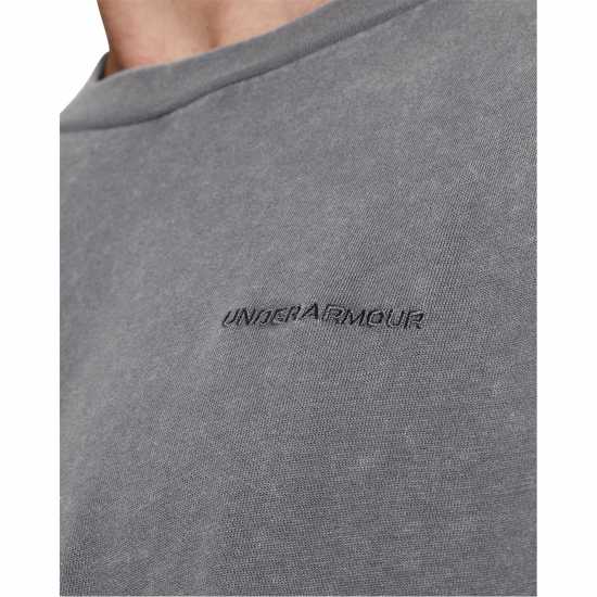 Under Armour Мъжка Риза Oversized T-Shirt Mens Сиво Мъжки ризи