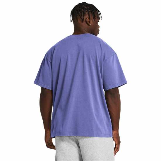 Under Armour Мъжка Риза Oversized T-Shirt Mens Лилаво Мъжки ризи