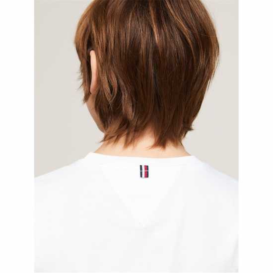 Tommy Hilfiger Boys Basic Cn Knit L/s Ярко бяло 