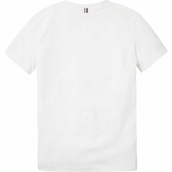 Tommy Hilfiger Original T Shirt Children's Бяло Детски тениски и фланелки