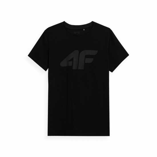 4F Big Logo T-Shirt Черно 