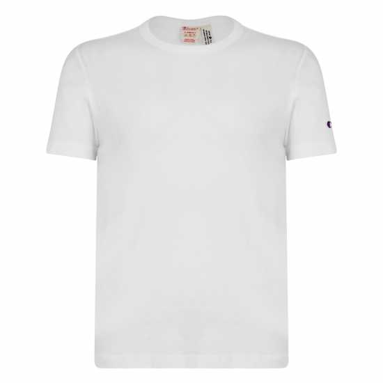 Мъжка Риза Champion Crewneck T-Shirt Mens Бяло Мъжки ризи