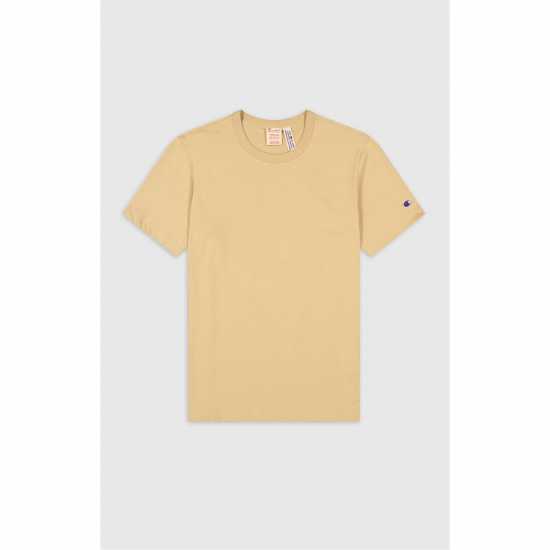 Мъжка Риза Champion Crewneck T-Shirt Mens Жълто Мъжки ризи