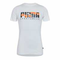 Puma Мъжка Риза Key Camo Graphic Tee T-Shirt Mens Пума Бяло Мъжки ризи